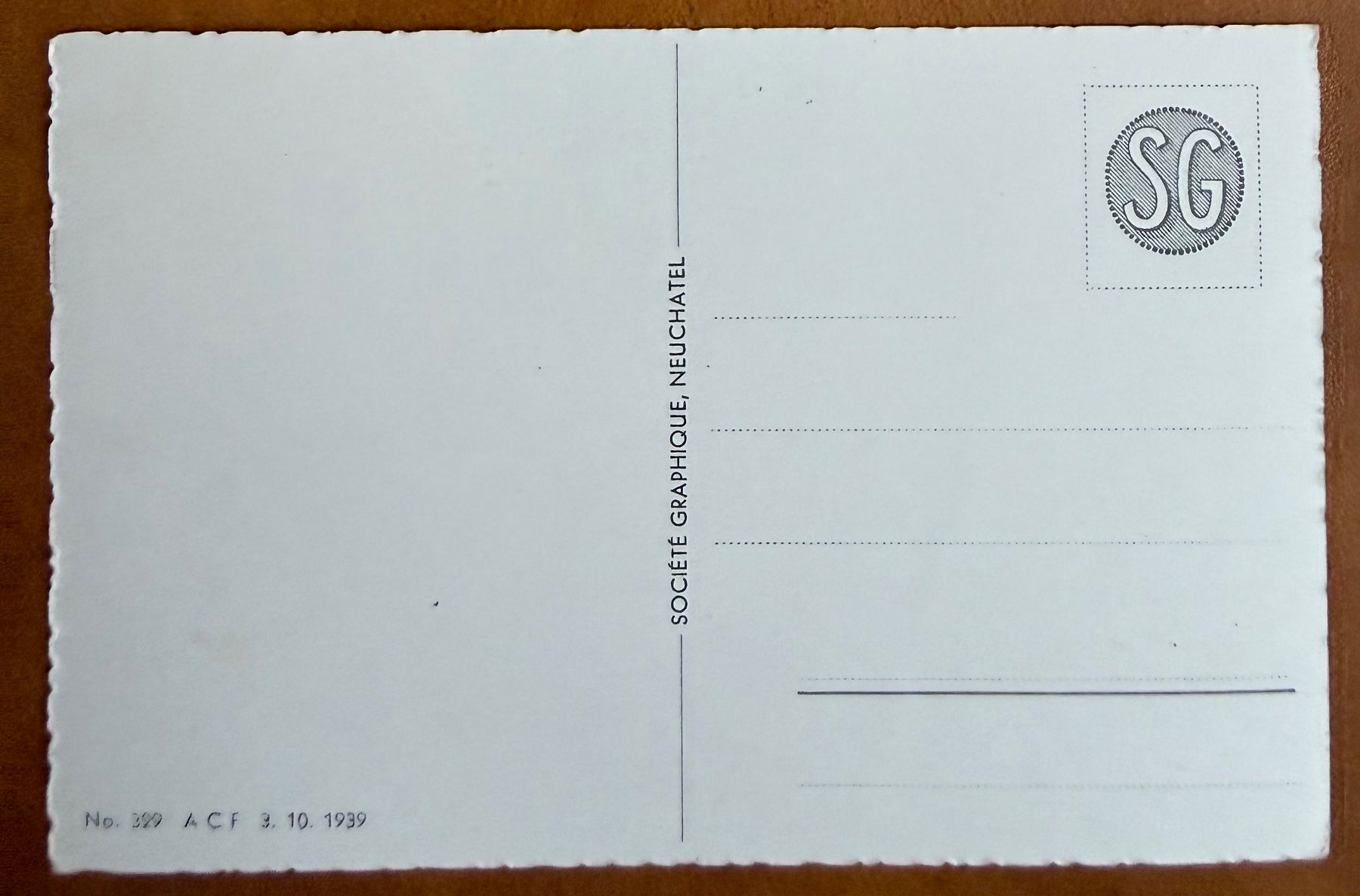 Cartoline postali: Champex - Val d'Arpette 1939 – Usato da Lutry venduto da Ediego 1
