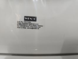 Wenko WC-Sitz weiss neu mit Montagematerial 22415100A