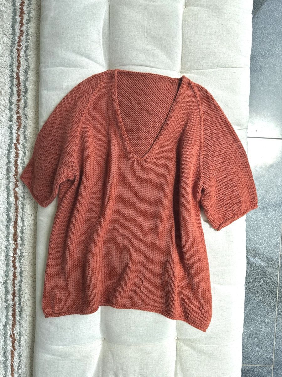 T-Shirts: Handgestricktes T-Shirt – Neu (gemäss Beschreibung) aus Ormalingen von nude.knits 3