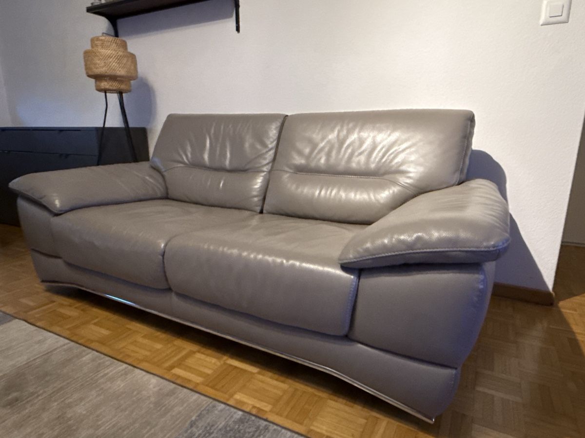 Pfister Divani: Echtleder 2-Sitzer Sofa – Usato da Glattbrugg venduto da rub_c6r2