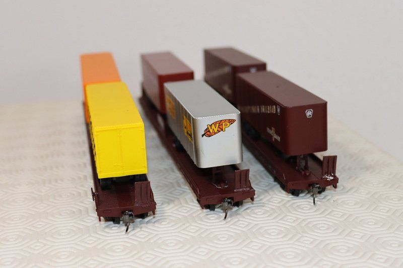 Trains électriques: 3 US Güterwagen ( 547 ) – D'occasion à Kerzers par Winu64 5