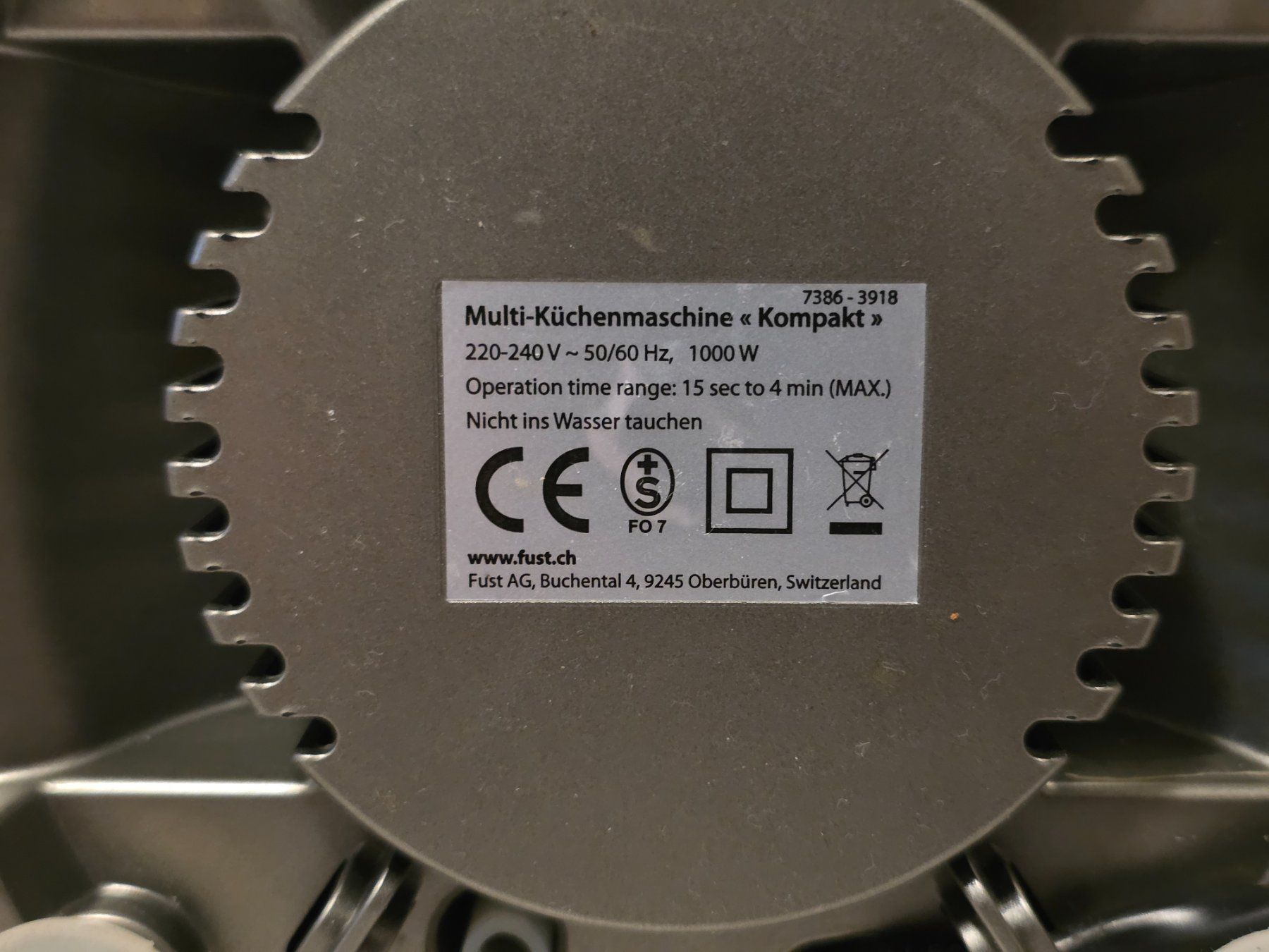 Elettrodomestici da cucina: Smoothie Maker "Kompakt" 1000W mixer – Usato da Badäl venduto da RYzeR9980X4D 2
