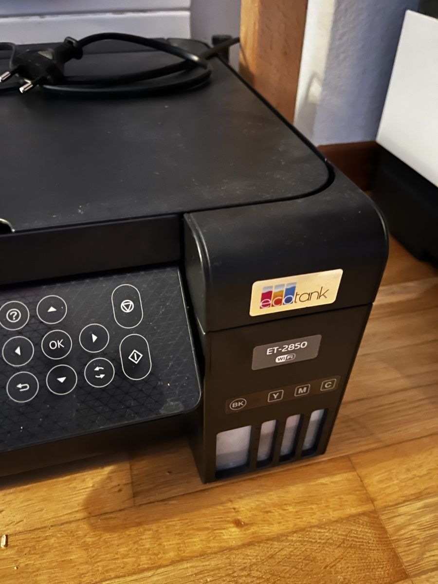 Epson Drucker: EPSON EcoTank ET-2861 Tintentank-Multifunktionsdrucker – Defekt aus Zürich von mar_9sjt