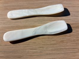 Petites cuillères nacre set de 2 pièces