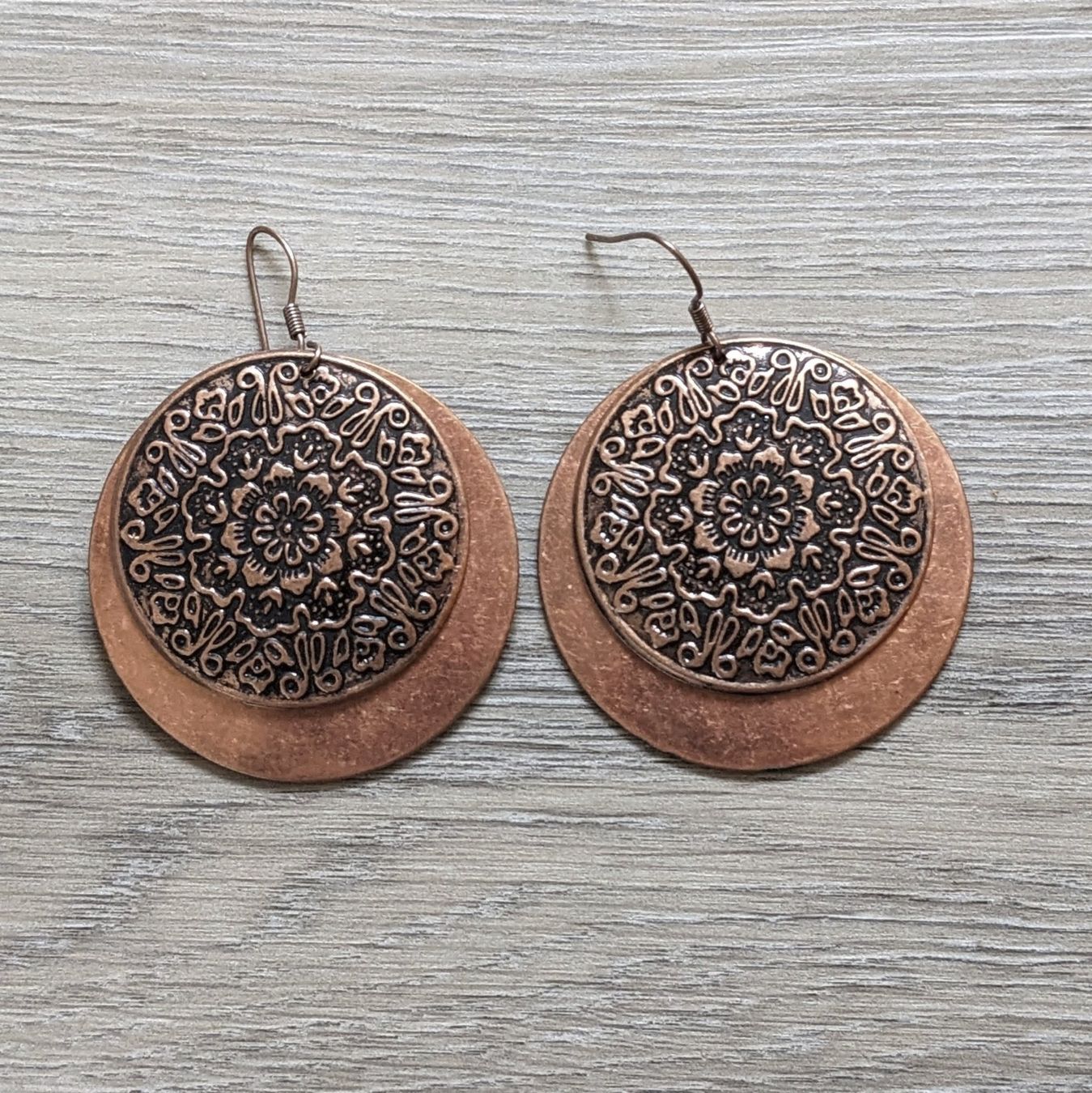 Orecchini pendenti & Orecchini a lobo: Boucles d'oreilles cuivre – Usato da Orsieres venduto da IndianaJones50a