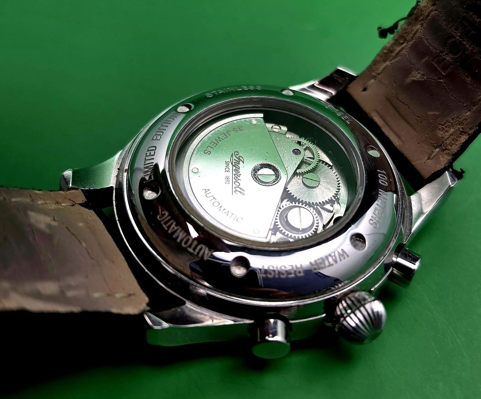 Paul Picot Orologi: INGERSOLL SINCE 1892 AUTOMATIC LIMITED EDITION  STAINLESS ST – Usato da Neftenbach venduto da Taschen-Uhren 2