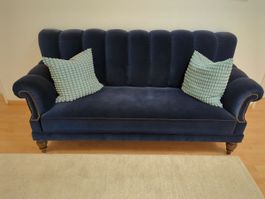 Vintage Sofa blau