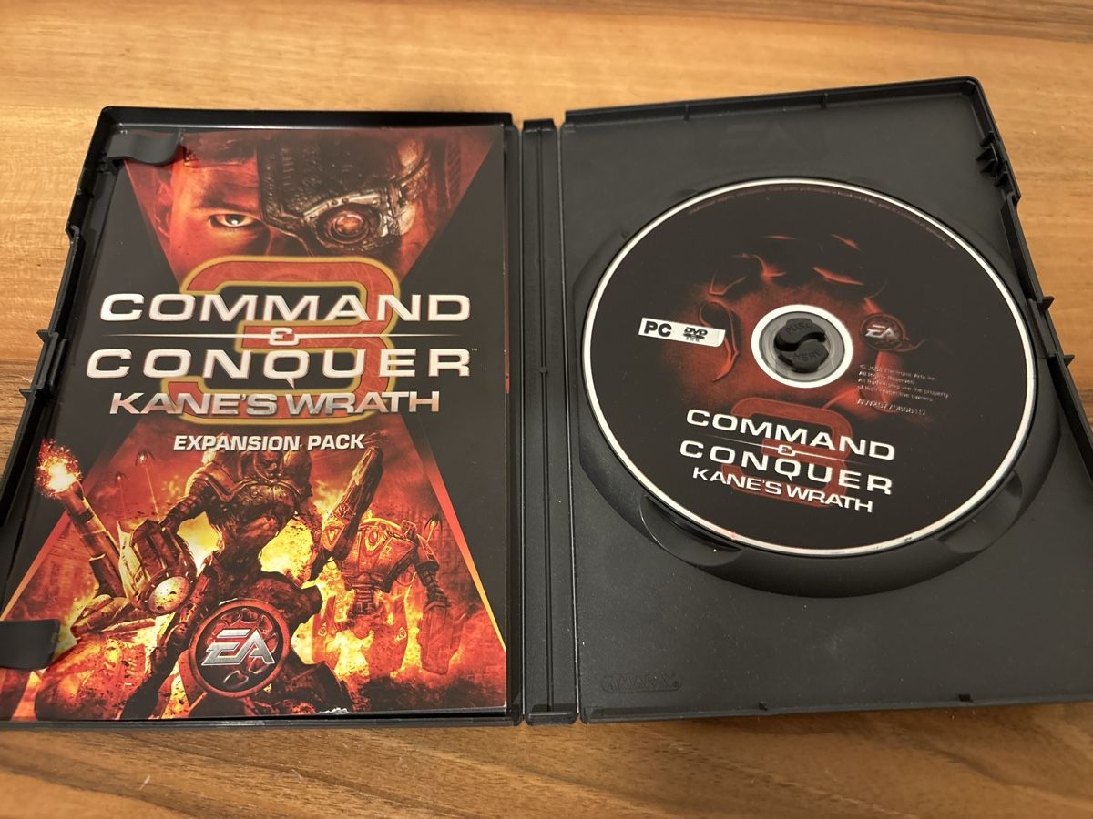 Giochi: Command & Conquer 3 Kane's Wrath PC DVD Expansion Pack – Usato da st.gallen venduto da Garagen_Verkauf 1