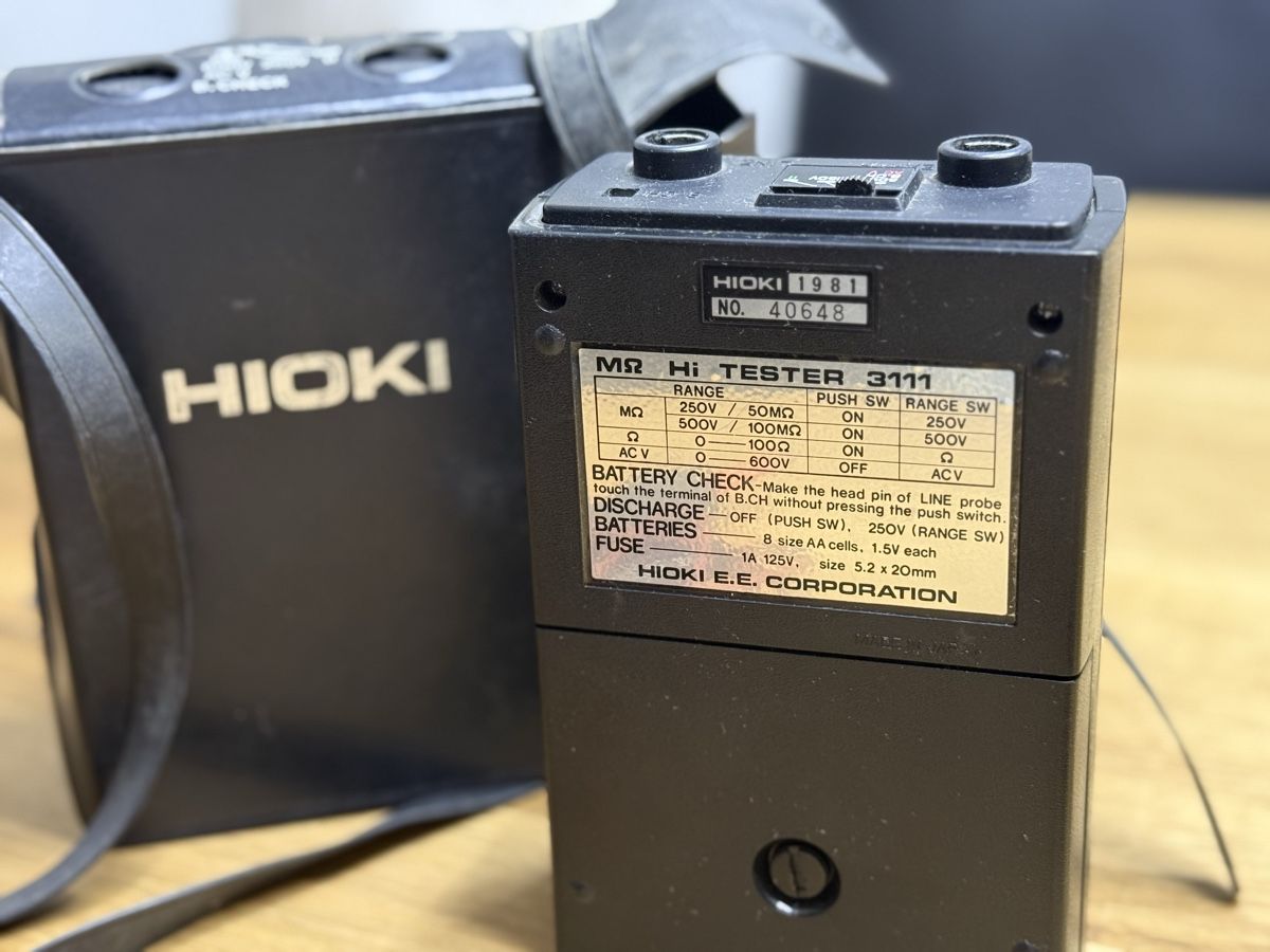 Misurare: HIOKI Tester 3111 – Usato da Winterthur venduto da F..A 3
