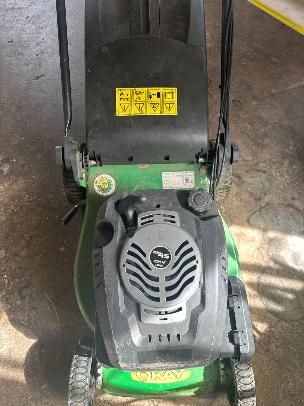 Tagliaerba: OKAY Rasenmäher 42cm – Usato da Bischofszell venduto da jasminbo 1