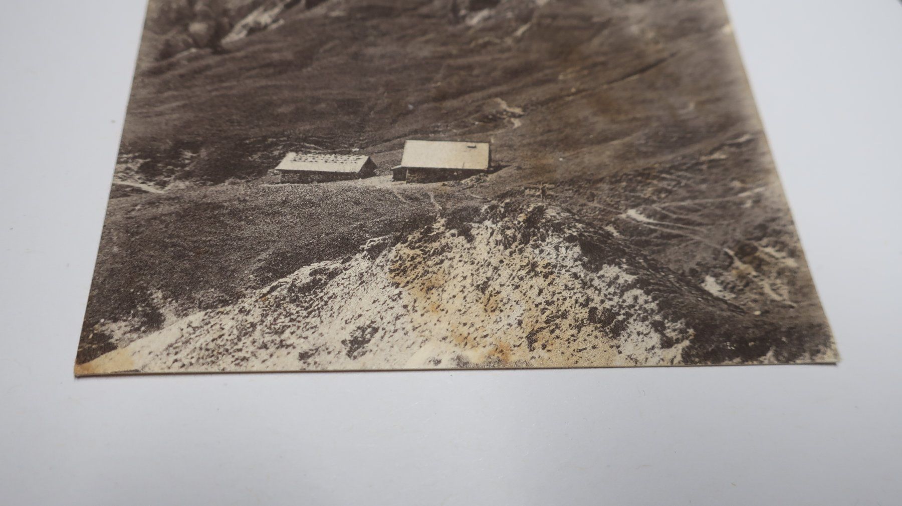 Cartoline postali: Alpenlandschaft mit Dreispitz  1929 – Usato da Cormoret venduto da Pascalll2001 2