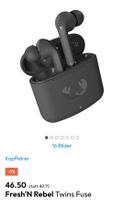 FRESH REBEL Twins Fuse Kopfhörer True Wireless schwarz neuw