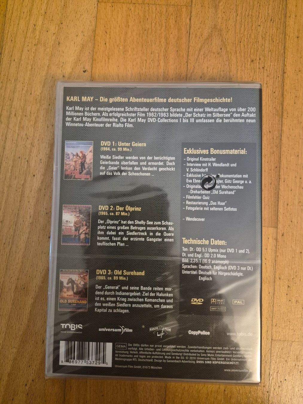 Tutti i DVDs: Karl May - 3 DVDs - OVP – Nuovo (secondo la descrizione) da Egg b. Zürich venduto da orwell1984 1
