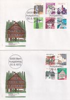 Lot 8 Briefe FDC 1973 - 1974