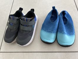 2x Schuhe Jungen Grösse 26-27