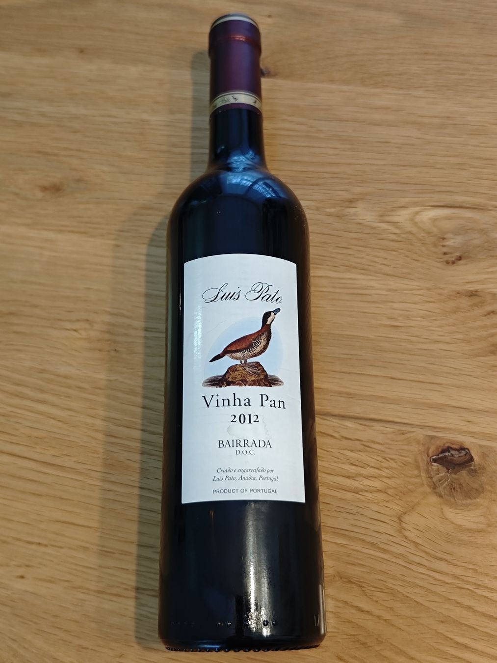 Wein: Luis Pato Bairrada Vinha Pan 2012 – Neu (gemäss Beschreibung) aus Zofingen von EugenSpb 1