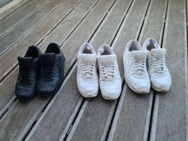 Nike Air Max 90, lot de 3 paires, Pointure 44,5 Portées