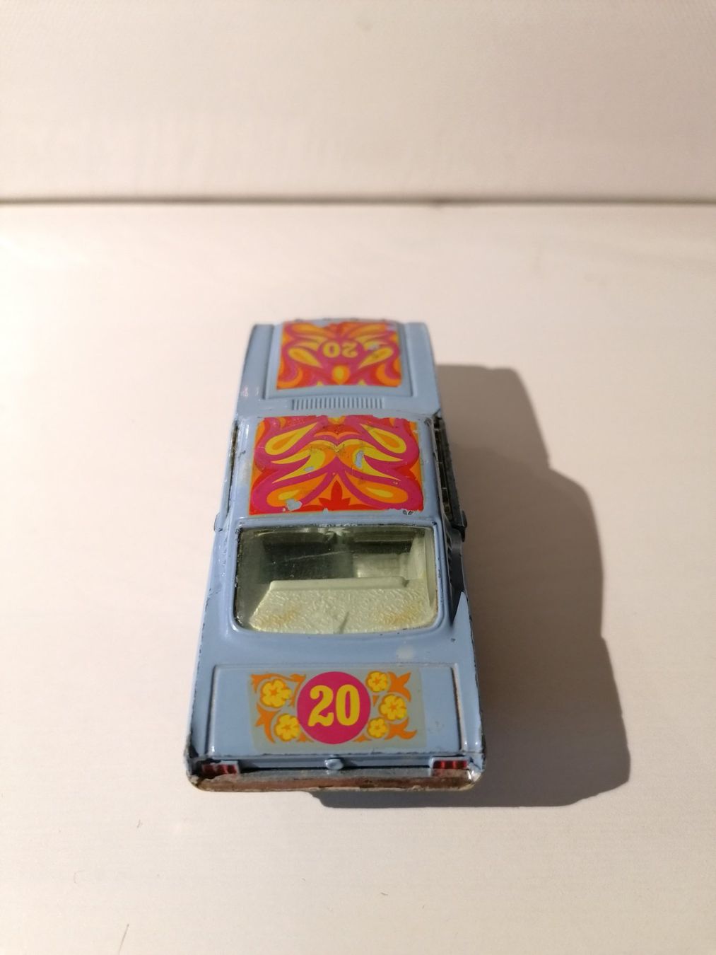 Corgi Toys Modellini d'auto: Corgi 348 MUSTANG FASTBACK 2-2 FLOWER POWER – Usato da Binningen venduto da samorga21 5