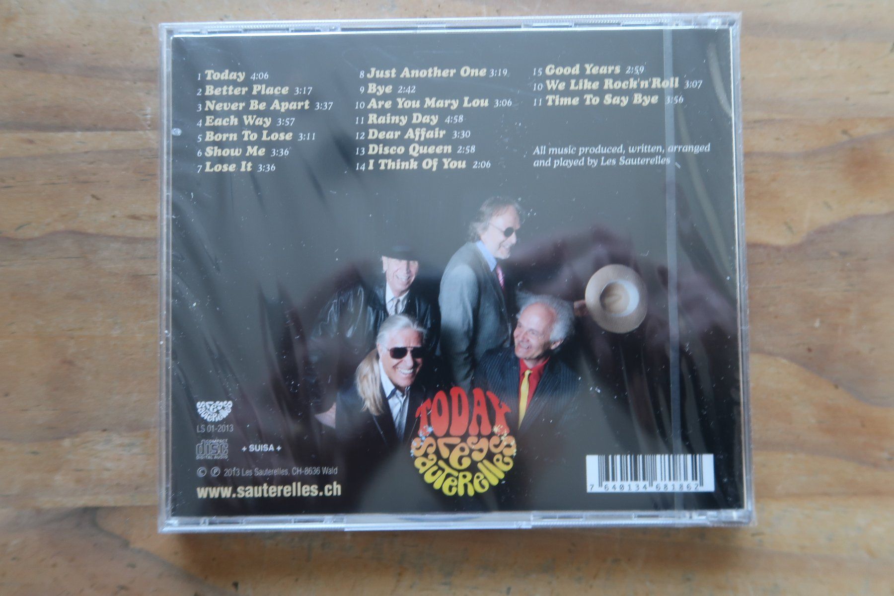 CD: LES SAUTERELLES - TODAY - NEUE OVP CD – Nuovo e nell'imballaggio originale da Basel venduto da Patiscat 1