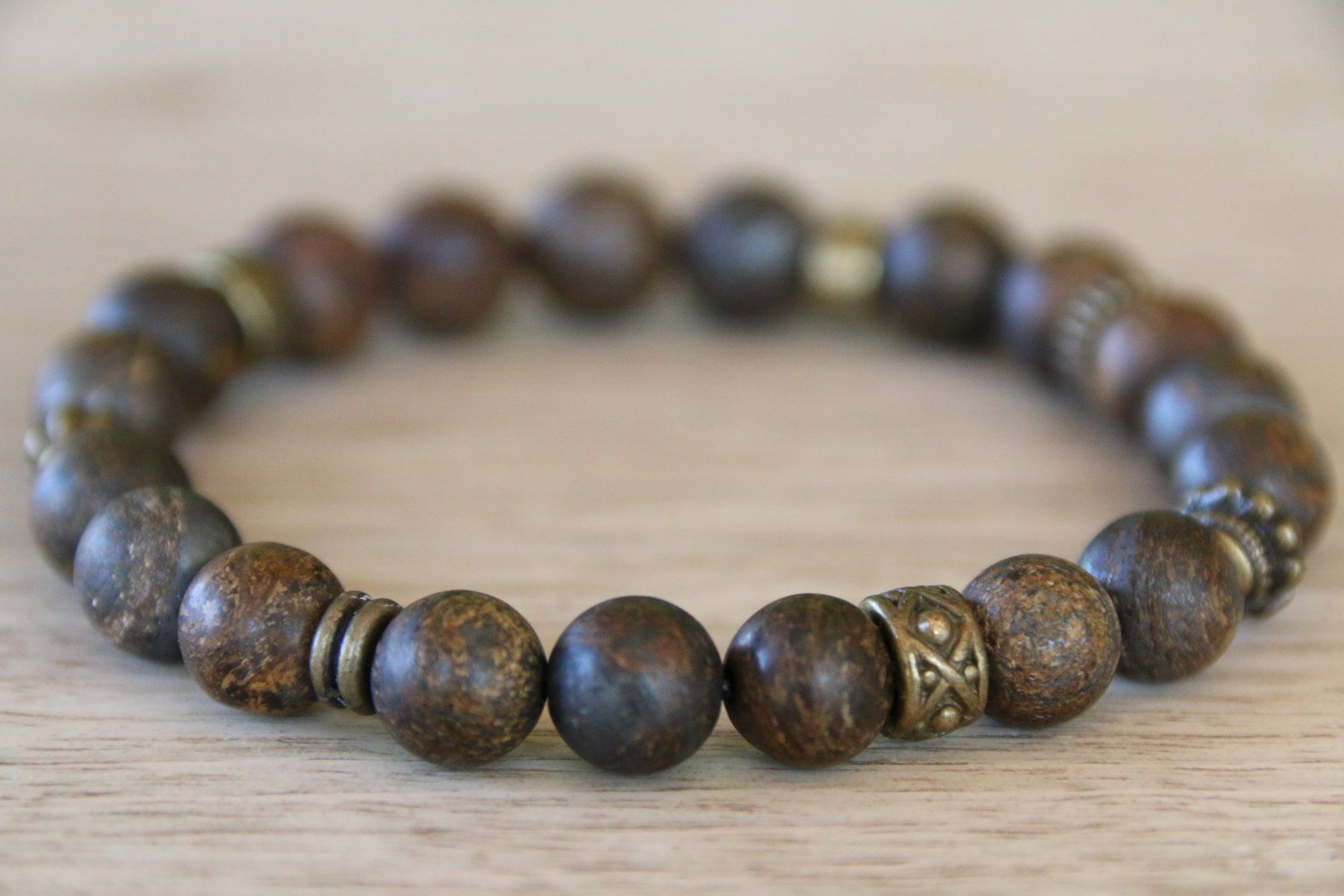 Bracciali & Braccialetti: Herren Armband aus Bronzit – Nuovo (secondo la descrizione) da Bäriswil BE venduto da Beti33