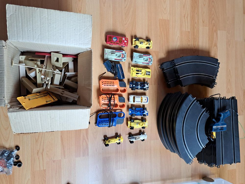 LOT VOITURE CIRCUIT Electrique Jouef Alfa Romeo Gtv + Porsche 911 EUR