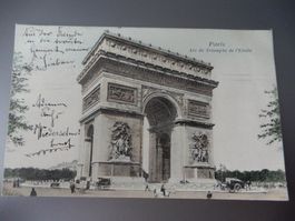 Historische Postkarte Arc de Triomphe, Paris