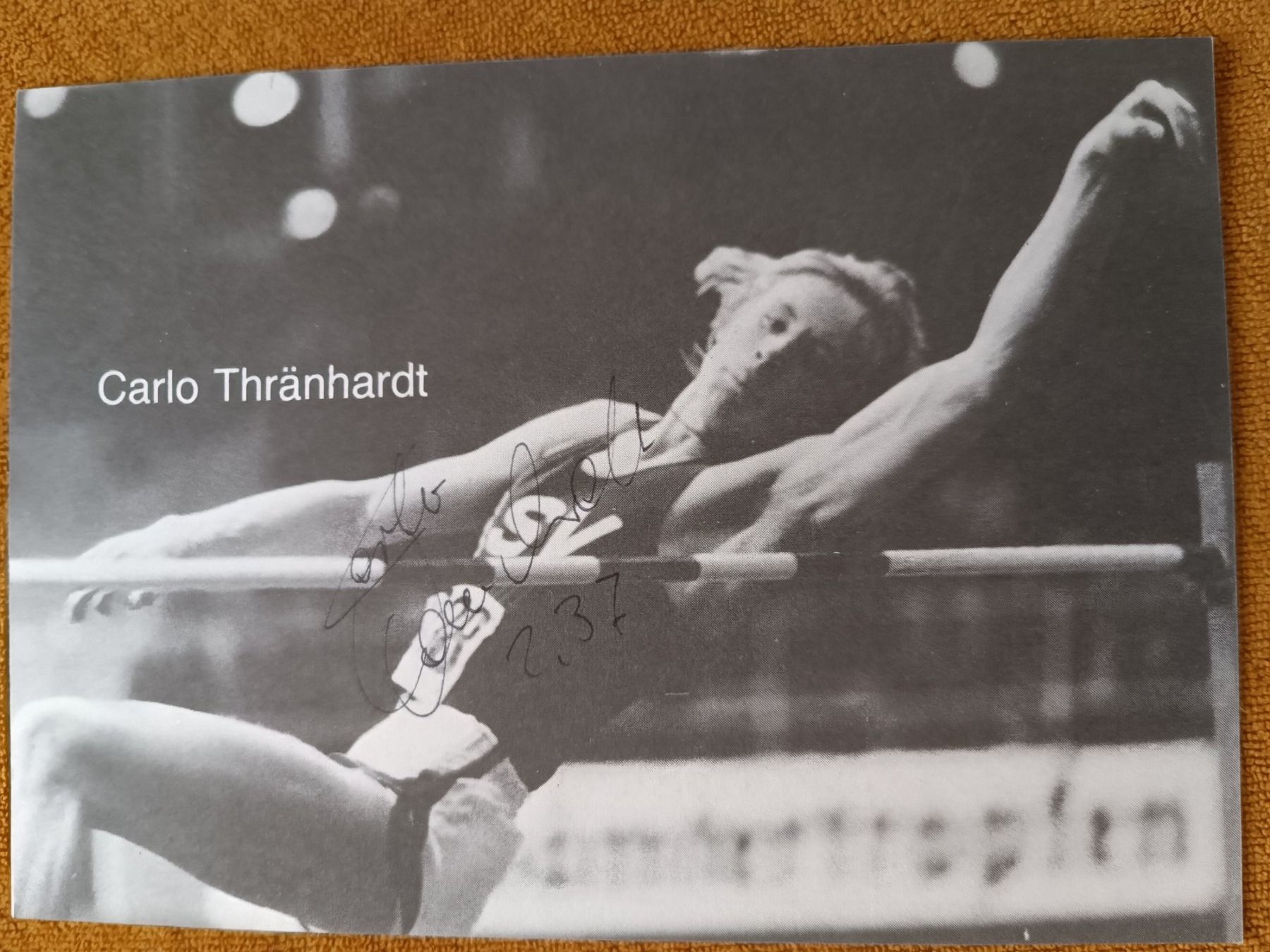 Autographes: Carlo Thränhardt - handsigniert – D'occasion à Menziken par Autogramme