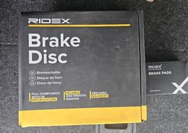 bremsenset hinten golf 5, 253 mm vw audi skoda seat