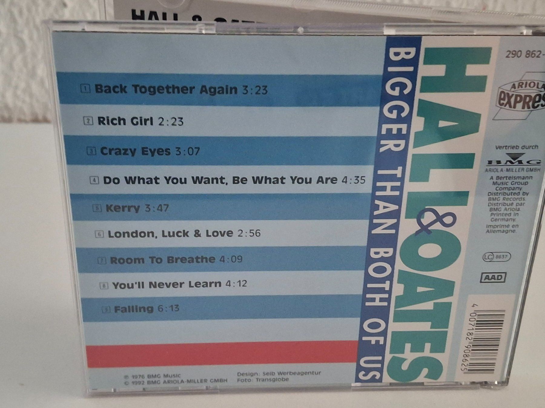 CDs: CD Hall & Oates - Bigger Than Both Of Us – Gebraucht aus Aarberg von Jackup1 1