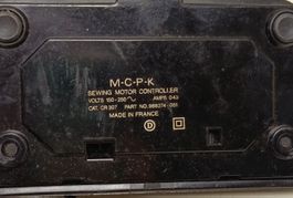 MCPK Nähmaschine Fussanlasser (em58)