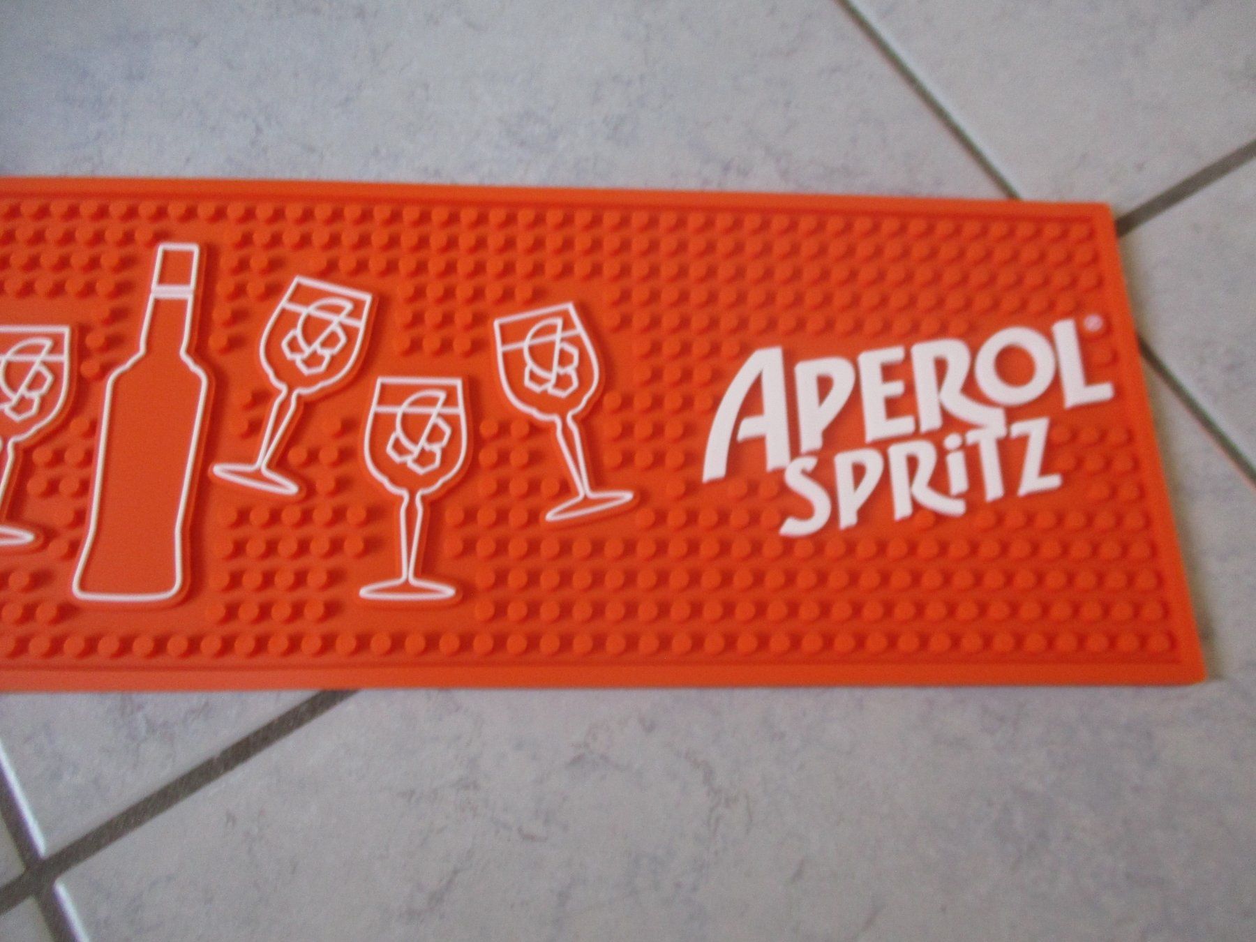 Sottobicchieri: Aperol Spritz Barmatte orange – Nuovo (secondo la descrizione) da Birsfelden venduto da alles-muss-raus 1