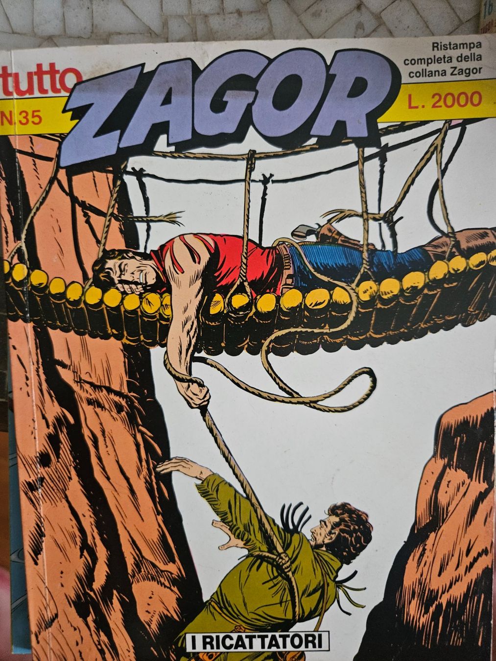 Fumetti: Tutto Zagor, I ricattatori – Usato da Zürich venduto da lorenzo167