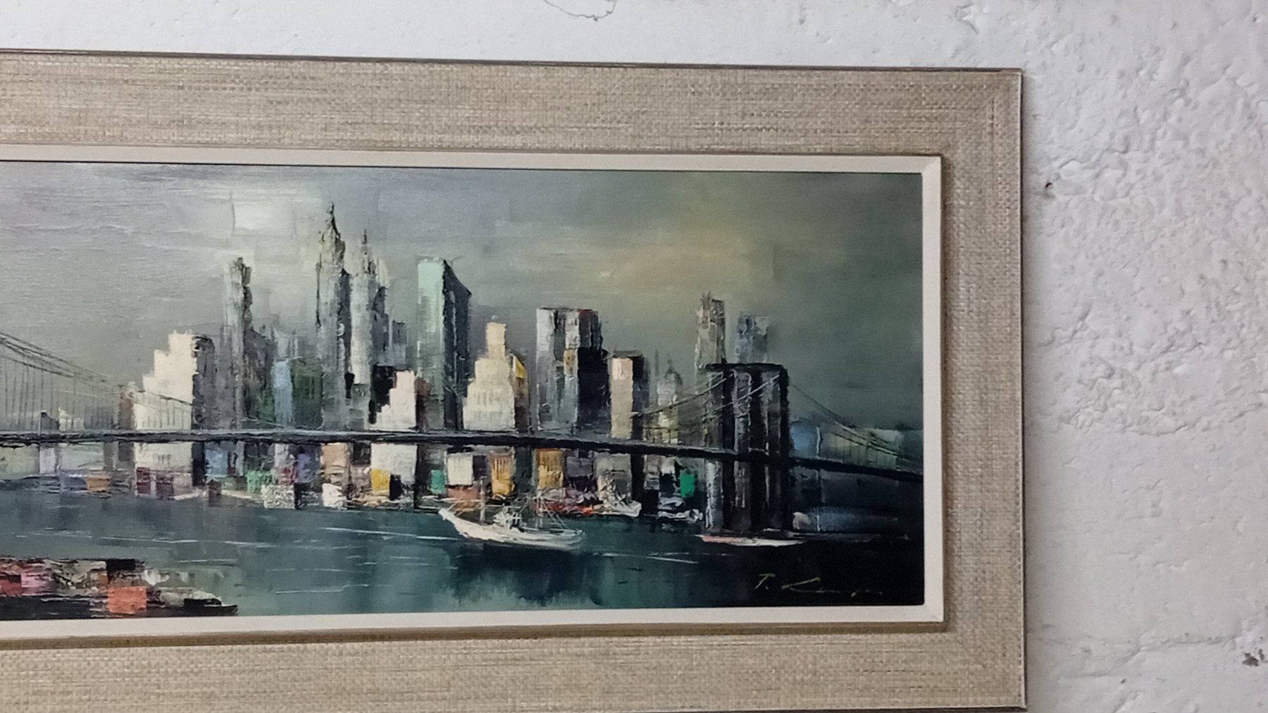 Dipinti: Gemälde Manhattan Vintage – Usato da Thun venduto da Sternschnuppe7 2