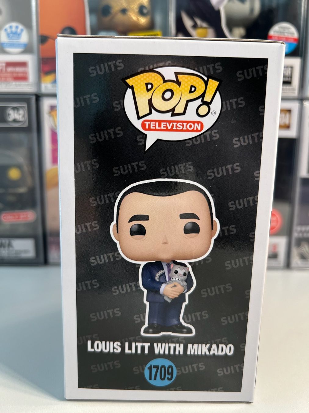 Funko Figuren: Funko POP! Television Suits Louis Litt with Mikado – Neu und originalverpackt aus Le Mouret von perfectbijou 1