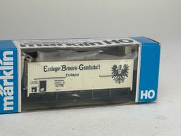 EX-  Märklin gedeckter Güterwagen Esslinger Brauerei