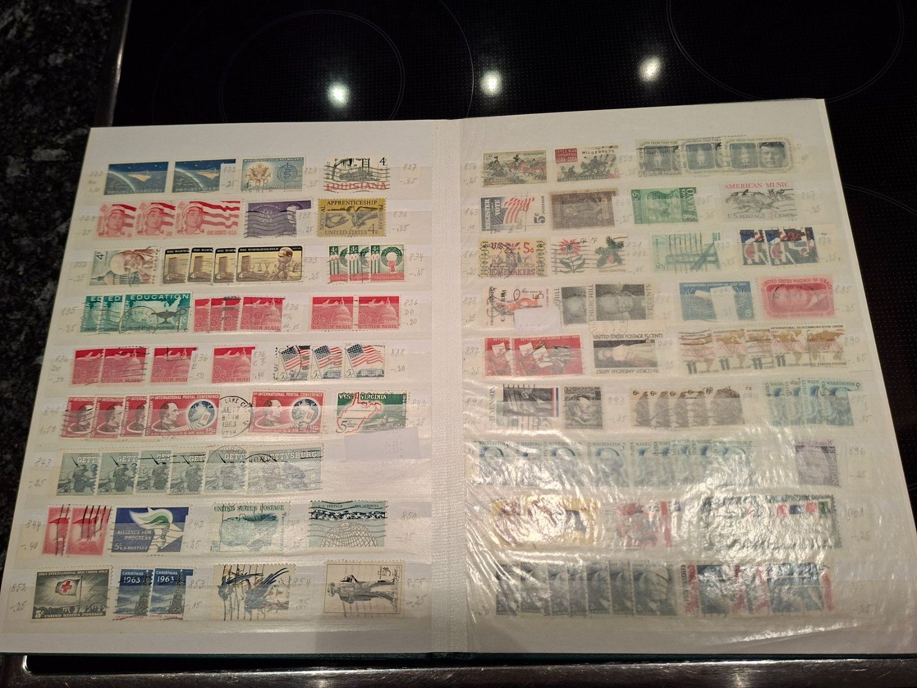 Tutti i francobolli: Briefmarken USA – Usato da Lyss venduto da seraina16 7
