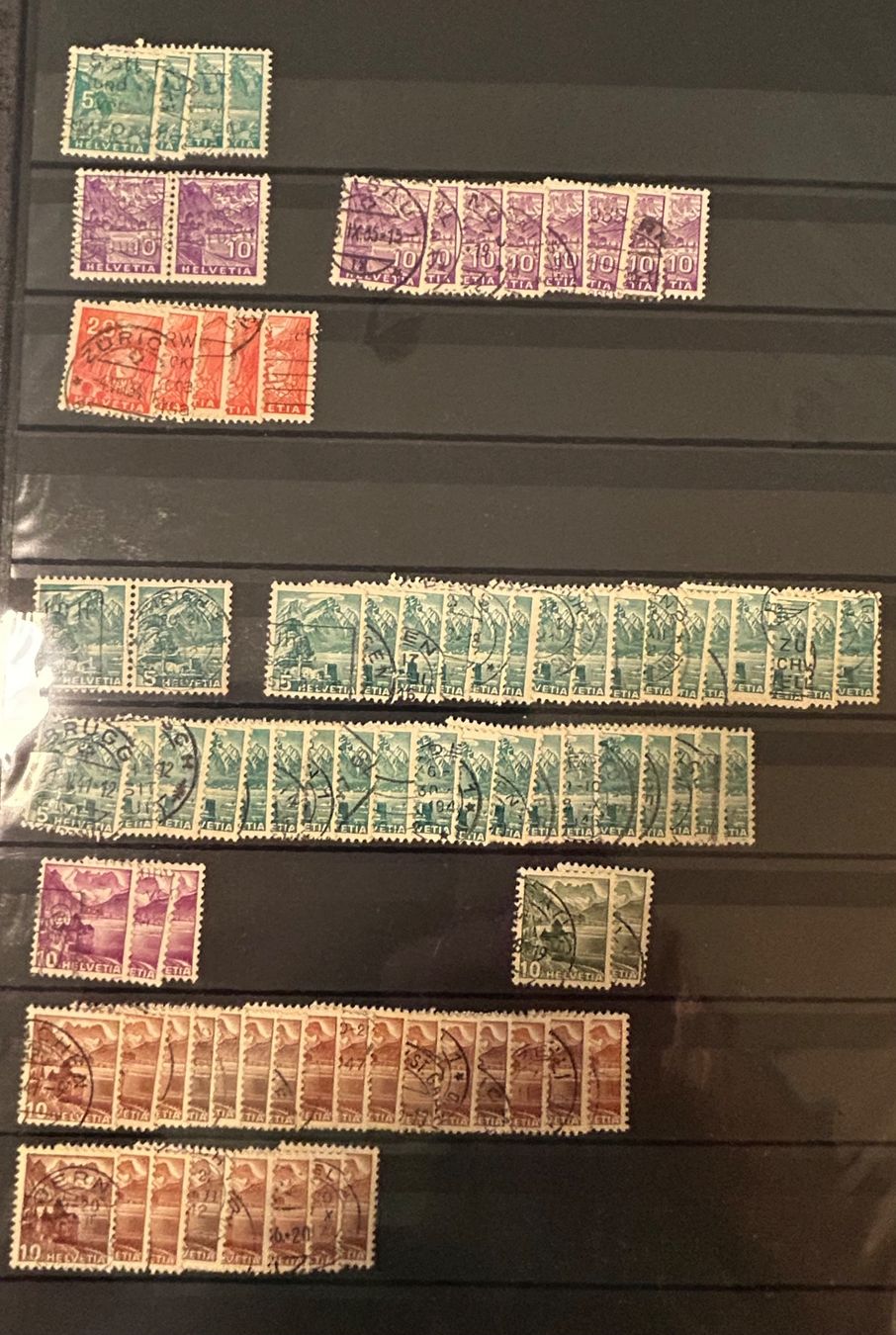 Tous les timbres: Kleines Lot div. Schweizer Briefmarken (2) – D'occasion à Reinach AG par Polarstern1 5