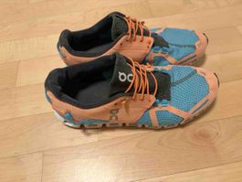 On Running Laufschuhe blau orange gebraucht