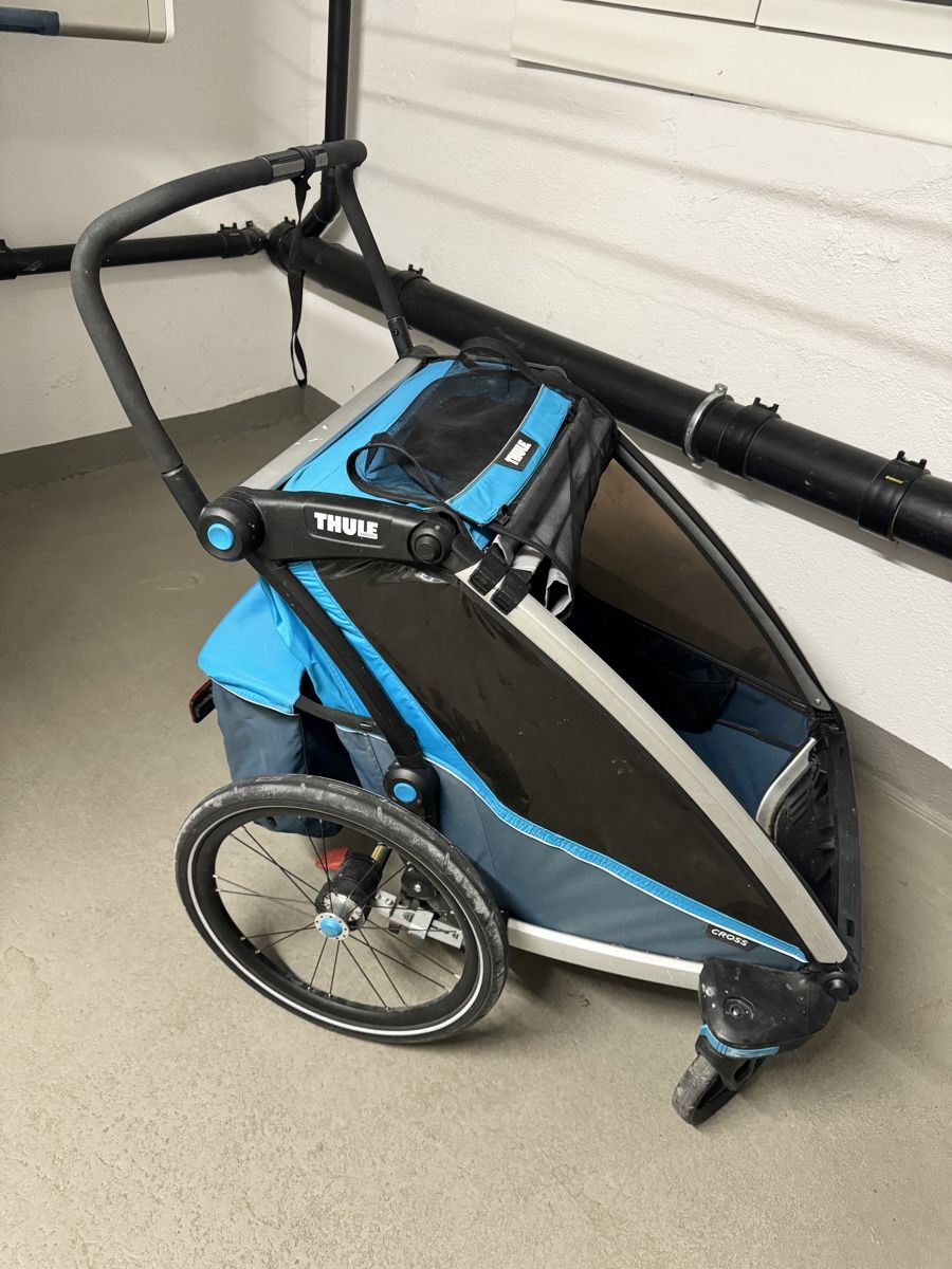 Thule Chariot Cross 2 Fahrradanhnger Veloanhnger (Gebraucht) in Zrich  fr CHF 500  nur Abholung auf Ricardo kaufen