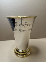 Rarität "Trofeo Rudi Caracciola" Silber 925er Teil vergoldet