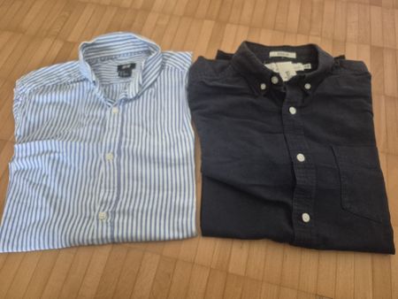 2 H&M Herrenhemden – Größe S