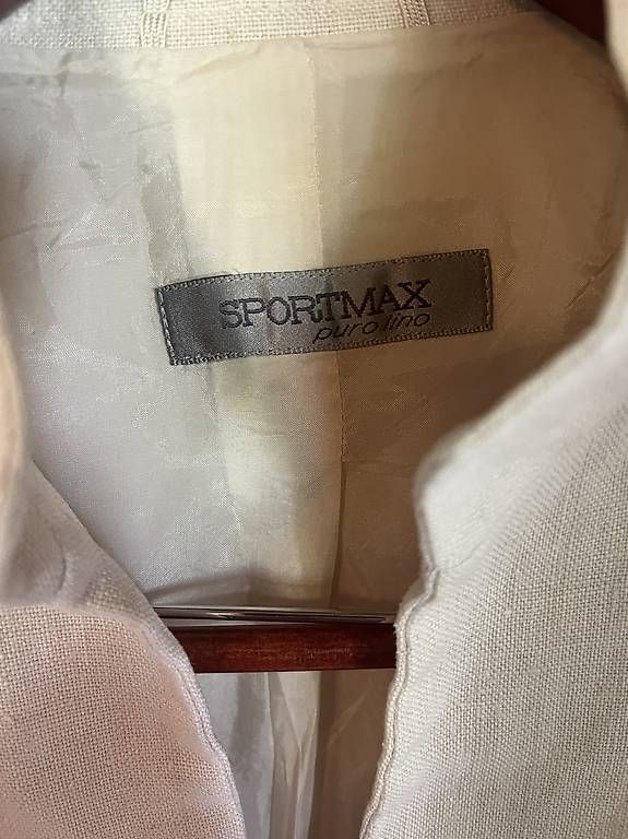 Giacche: Sportmax-Leinenjacke, Gr. 36 – Usato da Pully venduto da vik_2mrb 1