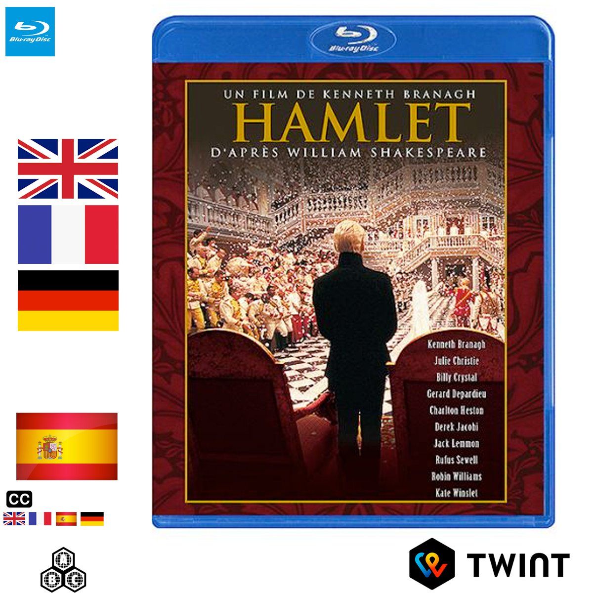 Tutti i DVDs: Hamlet (1996) - Blu-rayy – Usato da Semsales venduto da __Florian__