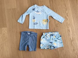 Set: UV-Badekleidung H&M Gr. 74/80