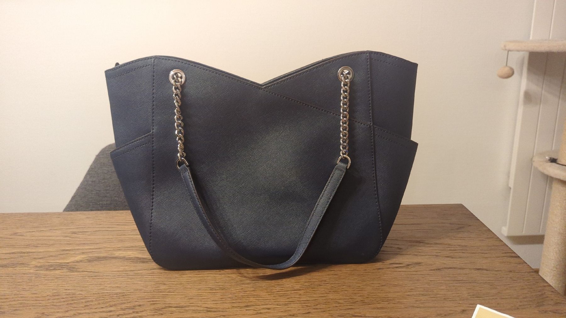 Michael Kors Borse da donna: Handtasche Michael Kors blau mit Silverkette – Nuovo (secondo la descrizione) da Schlieren venduto da sus_p7fd 1