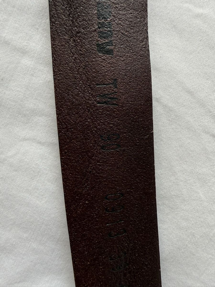 Cinture: Echtleder Gürtel von b.belt handmade Gr. 90 – Nuovo (secondo la descrizione) da St. Gallen venduto da Hubita 6