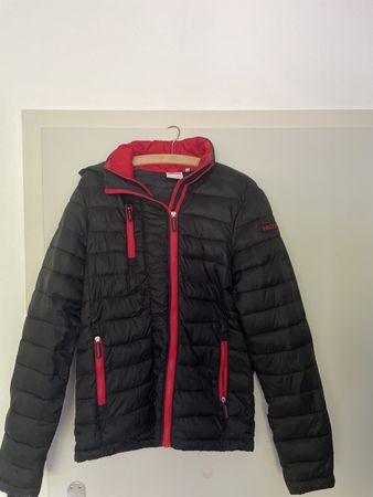 Doudoune Honda, noire/rouge, S