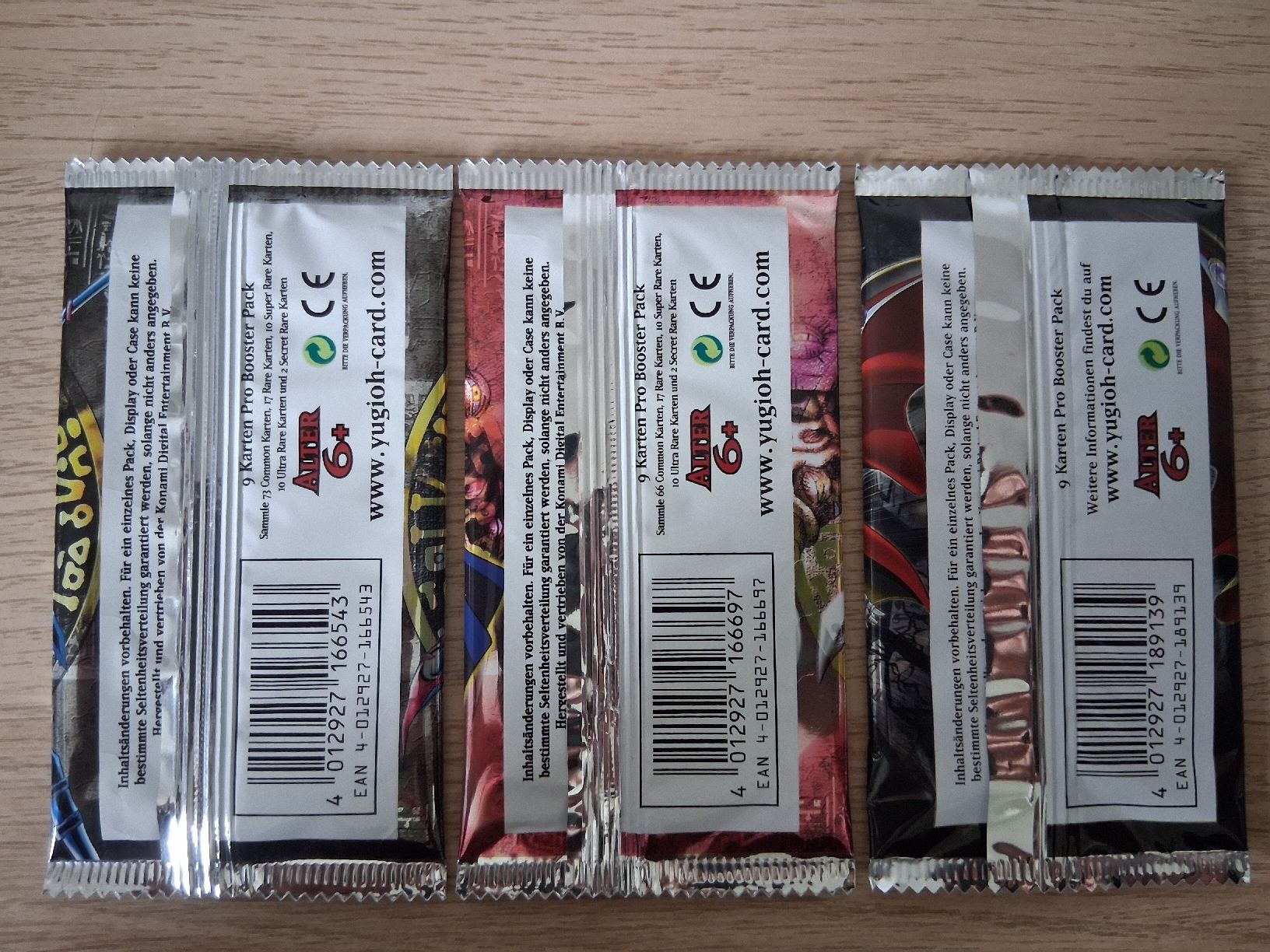 Yugioh Carte collezionabili: Yugioh, 3Stk Booster, Deutsch – Nuovo (secondo la descrizione) da Rothenthurm venduto da SirCroci-Cardshop 1