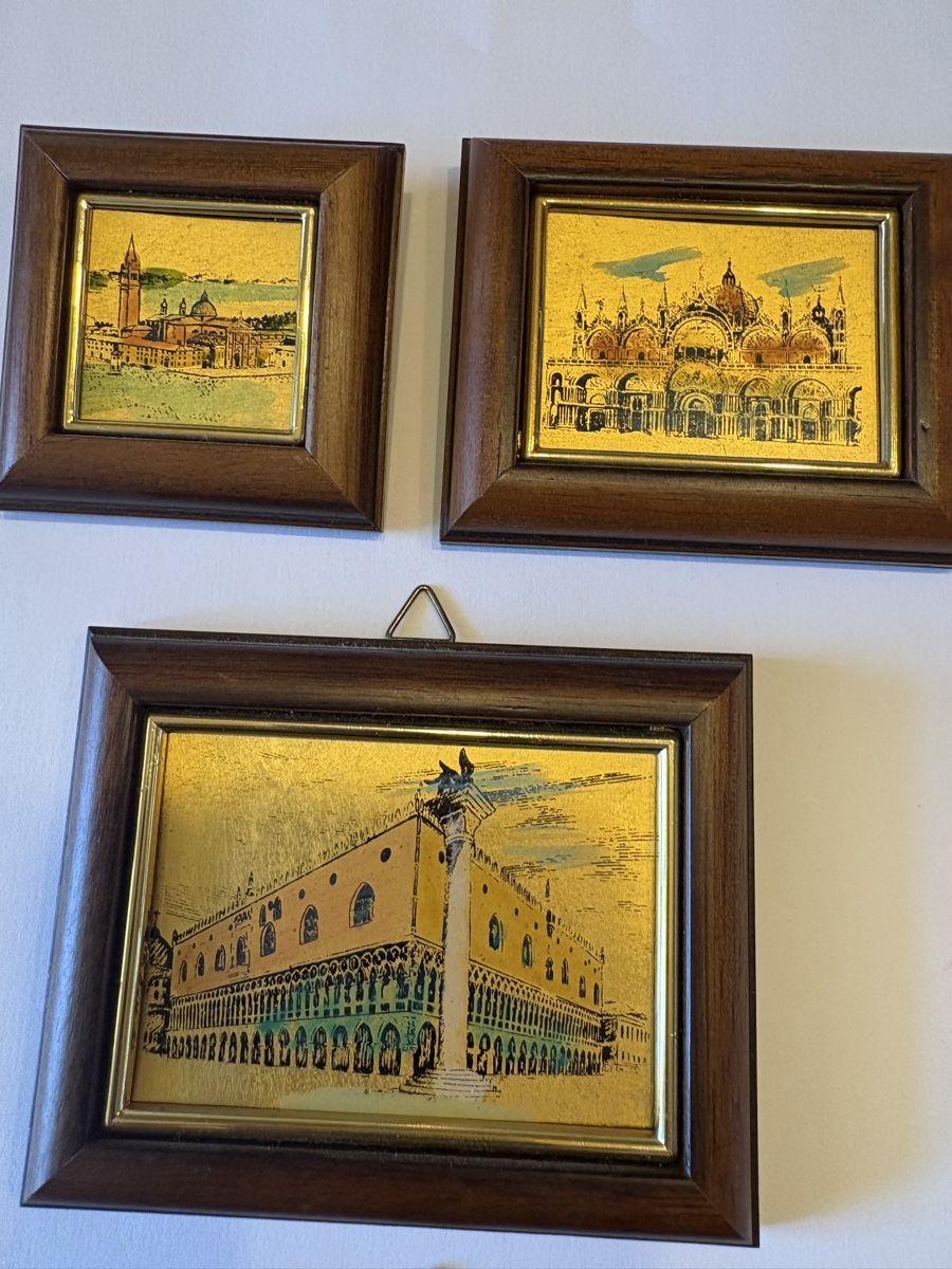 Foto & Immagini: Miniatur Wandbildern mit 22kar Blattgold  – Usato da Murten venduto da Tzaugg 2