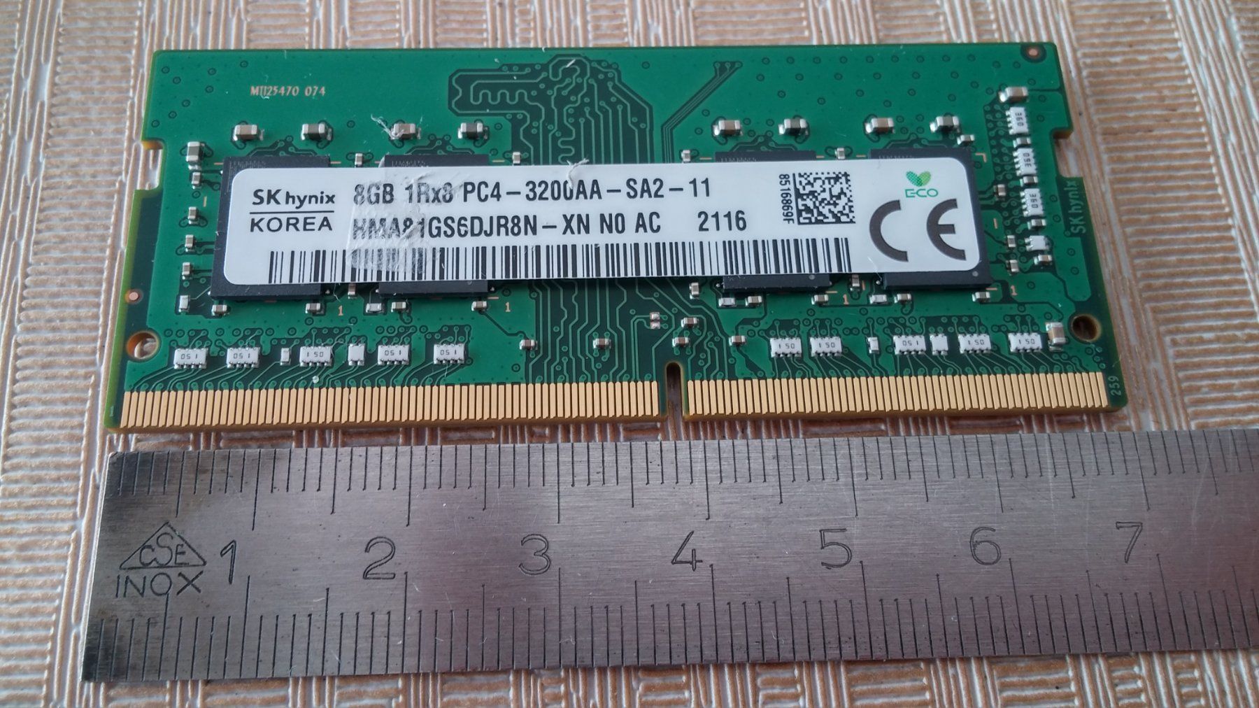 Hyperx Memory / RAM: 8GB Ram 1Rx8 PC4-3200T-SA2-11 – Gebraucht aus Zürich von sendbad